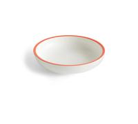 HAY Sobremesa serving bowl S Ø20 cm White-red