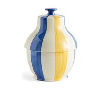HAY Sobremesa stripe cake tin Ø19 cm Blue-yellow
