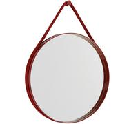 Strap Mirror No 2 Wall Mirror Ø50 cm Hay Red - 5710441315292