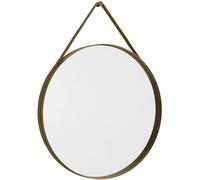 HAY Strap No 2 Mirror Ø70 Light Brown