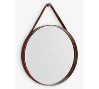 Hay Strap No 2 Circular Steel and Glass Mirror 50cm