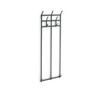 HAY - Tape Coat Rack Large, Charcoal - Charcoal