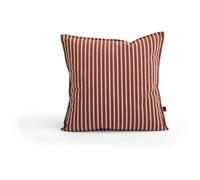 HAY - Terrazza Cushion 50x50 cm, Terracotta bold stripe - Terracotta