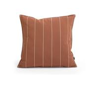 HAY Terrazza cushion Terracotta narrow stripe, 60x60 cm