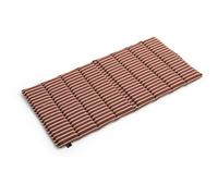 HAY - Terrazza Folding Seat Cushion 82x40 cm, Terracotta bold stripe - Terracotta