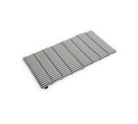 HAY Terrazza Folding seat cushion Grey bold stripe, 82x40 cm