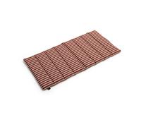 HAY Terrazza Folding seat cushion Terracotta bold stripe, 82x40 cm