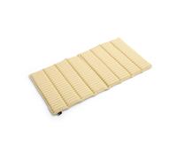 HAY Terrazza Folding seat cushion Yellow bold stripe, 82x40 cm