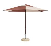 HAY - Terrazza Parasol Hexagon, Off-white / Burgundy - Offwhite