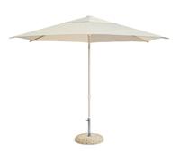 HAY - Terrazza Parasol Hexagon, Off-white / Grey - Grey