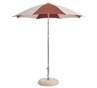 HAY - Terrazza Parasol Octagon, Off-white / Burgundy - Offwhite