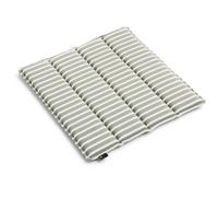 HAY - Terrazza Seat Cushion 40x40 cm, Grey Bold Stripe - Grey