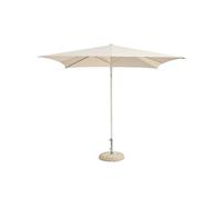 HAY Terrazza Square Parasol Off-White/ Gray