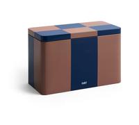 HAY - Tin Container Medium, Brown / Midnight Blue - Brown