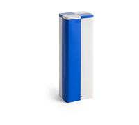 HAY Tin Container Slim storage jar Slim blue-off white