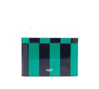 Small Green and Dark Blue Tin Container Storage Box by Hay