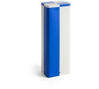 HAY - Tin Container Tall, Blue / Off-white - Blue