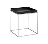 HAY - Tray Table Silicone 40x40 cm, Black - Black
