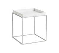 HAY - Tray Table Silicone 40x40 cm, White - White