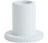 HAY - Tube Candle Holder Concrete, Light Blue - Light blue
