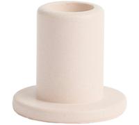 HAY - Tube Candle Holder Concrete, Light Pink - Light Pink