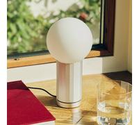 HAY TURN ON LED table lamp, aluminium, height 20 cm, dimmable