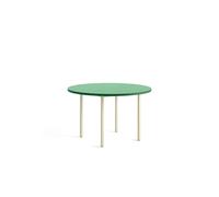 HAY Two-Colour Dining Table Ø120 Ivory/Green Mint