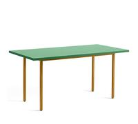 HAY Two-Colour Dining Table L160 Ochre/Green Mint