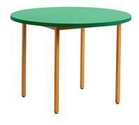 HAY - Two-Colour Table Ø105 cm, Ochre / Green Mint - Ochre