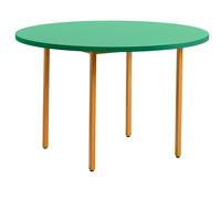 HAY - Two-Colour Table Ø120cm, Ochre / Green Mint - Ochre