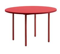 HAY - Two-Colour Table Ø120cm, Wine / Red - Red