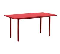 HAY - Two-Colour Table 160x82 cm, Wine / Red - Red