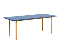 HAY - Two-Colour Table 200x90 cm, Ochre / Blå - Blue