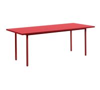 HAY - Two-Colour Table 200x90 cm, Wine / Red - Red