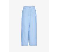 Hay Womens Hay Duo Relaxed-Fit Mid-Rise Pyjama Trousers Sky Blue M/L