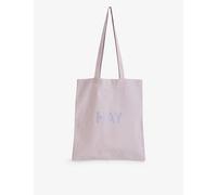 Hay Womens Hay Logo-Print Cotton Tote Bag Lavender