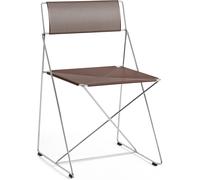 HAY - X-Line Chair, Chrome / Iron Red - Iron Red