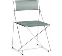 HAY - X-Line Chair, Chrome / Moss - Moss