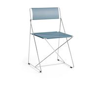 HAY X-Line Chair Chrome/ Blue Powder