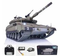Haya Heng Long tanks 1/16 merkava 2024 latest tank model BB & IR Battle Platinum Metal Tracks Metal Road Wheels Steel Gearbox