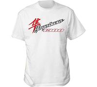 Hayabusa Graphic Tee Shirt Mens Short Sleeve Cotton T-Shirt Fashion T Shirt Casual Tops Clothing White S