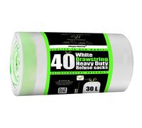 HayaHome 30L Liter Apple Scented Drawstring Bin Bags Extra Strong Kitchen B