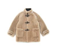 Hayami Shearling Jacket, female, Just Things we Like, Faux Fur & Shearling Jackets, Brown, L, Jackets L