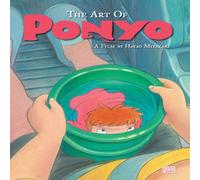 Hayao Miyazaki Art of Ponyo Hardback Book Hayao Miyazaki Multicolor