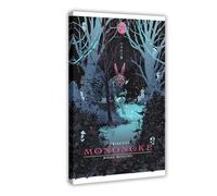 Hayao Miyazaki Princesse Mononoke (23) Canvas Poster Bedroom Decor Landscape Office Room Decor Gift 08x12inch(20x30cm)