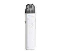 Hayati Lite Pod Vape Kit, 1100mAh Rechargeable Battery, Adjustable Airflow with RGB Indicator Light, USB-C Charging, 2ml Cartridge Capacity, No Nicotine Free (Pearl White)
