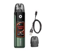 Hayati Pro Pod Vape Kit, 1.47 Inch TFT Intelligent Display, 3 Animated Modes, 2ml Side-Fill Cartridge Capacity, 1100mah Rechargeable Battery, No Nicotine Free (Moss Green)