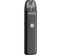 Hayati Quokka Lite Pod Kit - 1100mAh Rechargeable Vape Device, Adjustable Airflow, Fast Type-C Charging, Refillable 2ml Pod System - No Nicotine(Lite Shadow Black)