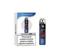 Hayati Quokka Pro Vape Kit, Smart Refillable Pod System with 1.47″ TFT Display, Type-C Fast Charging, Adjustable Wattage 5-25W, 1100mAh Battery, 2ml Cartridge Capacity, No Nicotine, (Royal Blue)