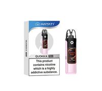 Hayati Quokka Pro Vape Kit, Smart Refillable Pod System with 1.47″ TFT Display, Type-C Fast Charging, Adjustable Wattage 5-25W, 1100mAh Battery, 2ml Cartridge Capacity, No Nicotine, (Baby Pink)